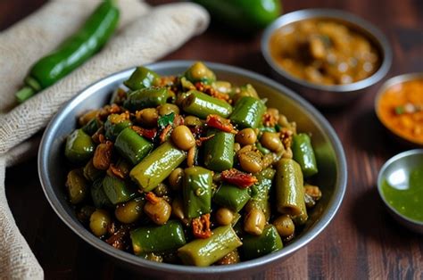 Gavarfali Or Gawar Or Gavar Sabzi Recipe Made Using Cluster Beans In