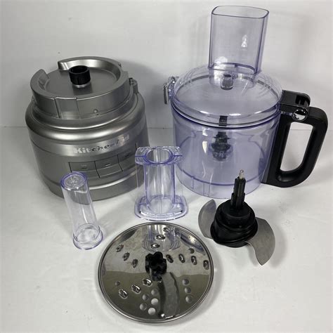 Kitchenaid Food Processor Chopper E105402 Heavy Duty Silver Tested Ebay