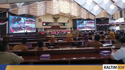 Paripurna Ke 3 DPRD Kaltim Komisi I Dan III Bahas Pencabutan Perda