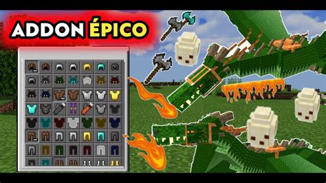 El Mejor Addon De Dragones Para Minecraft Pe Reign Of Dragon