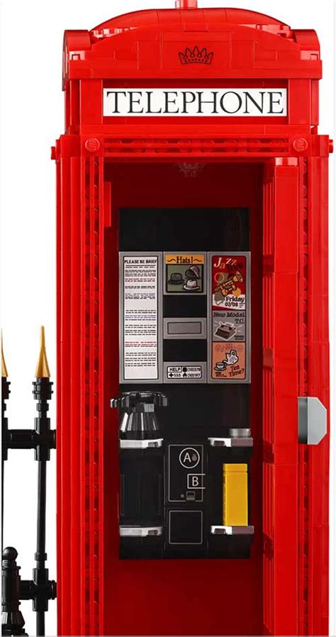 Lego Ideas 21347 Cabina Telefonica Rossa Di Londra Mattoncini Net