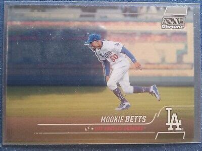 2022 Topps Stadium Club Mookie Betts Chrome Dodgers EBay