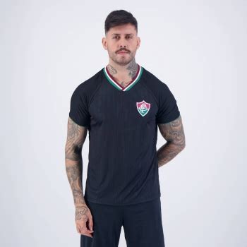 Camisa Fluminense Mud Preta Futfanatics