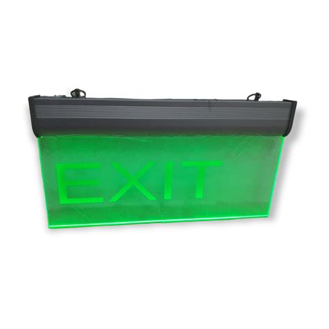 Lampa LED Emergenta EXIT Transparenta Cu Acumulator EMAG Ro