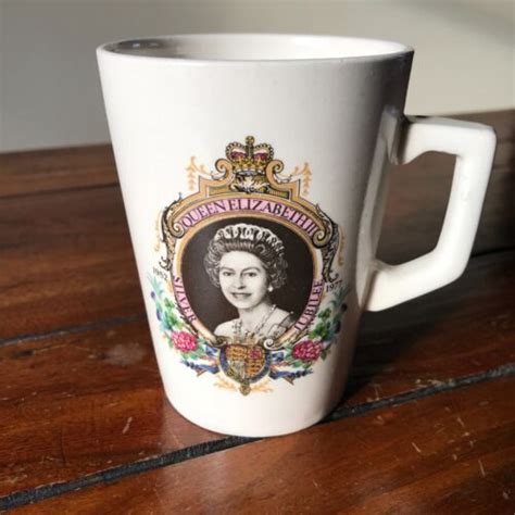 Queen Elizabeth Ii Silver Jubilee Mug St Crispin S Church