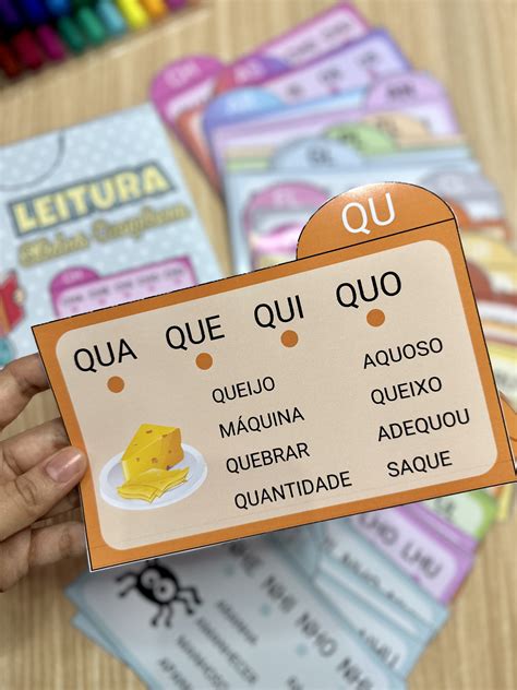 Fichas De Leitura S Labas Complexas Aula Turbinada Loja De Recursos