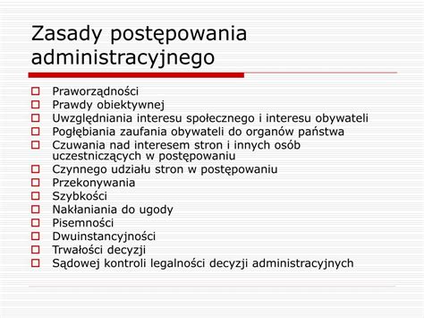 PPT Postępowanie administracyjne PowerPoint Presentation free