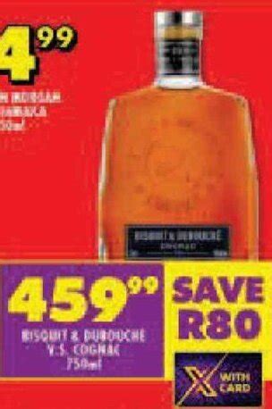 Bisquit And Dubouche V S Cognac Offer At Shoprite