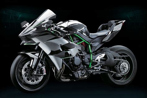 Supercharged Kawasaki Ninja H2R Looks Like a Bat Out of Hell