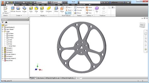 Inventor Tutorial With Isometric Sketches Advanced Part 5 Movie Reel