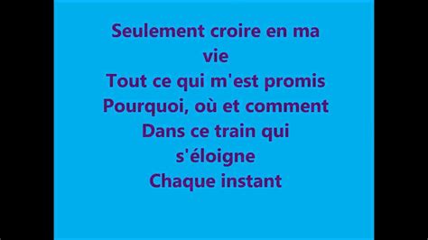 Je Vole Paroles YouTube