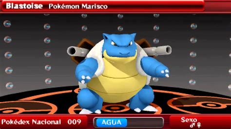 009 Blastoise Pokédex 3D Pro YouTube