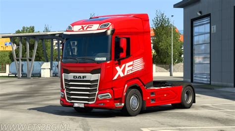 Daf XF 2021 Skin XF Red ETS2 Mods