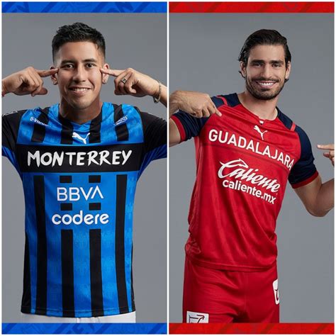 Chivas Y Rayados De Monterrey Presentan Nuevo Uniforme Para El Clausura