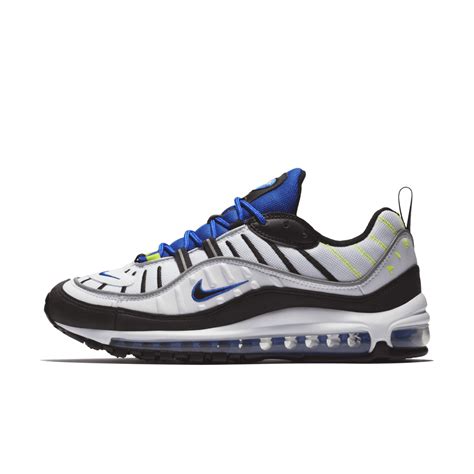 Nike Air Max 98 'White & Black & Racer Blue' Release Date. Nike SNKRS