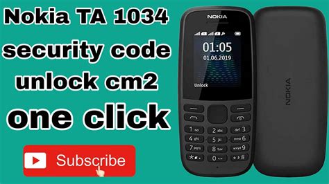 How To Read Or Nokia Ta Security Code Unlock Cm Remove