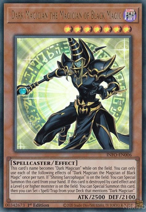 Dark Magician The Magician Of Black Magic The Infinite Forbidden Yu