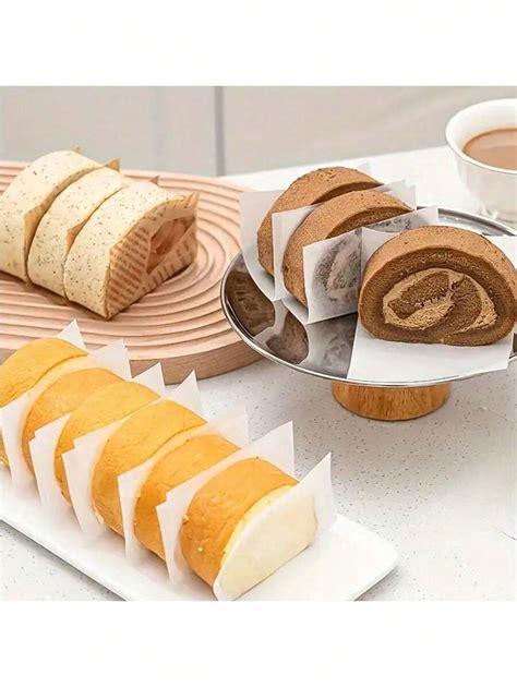 Pcs Set Oil Proof Cake Roll Wrapping Paper Rice Ball Wrapping Paper