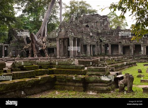 Preah Khan Sacred Sword Angkor Unesco World Heritage Site Cambodia