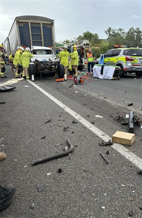 Toowoomba Bypass Crash ‘pray For This Young Guy Broadcaster Sends