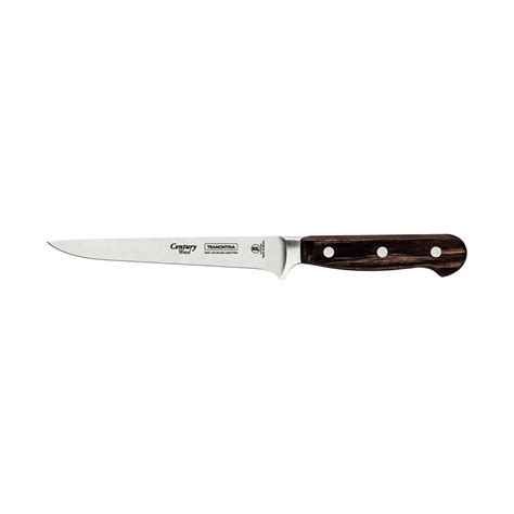 Tramontina Century Wood Boning Knife With Stainless Steel Blade And