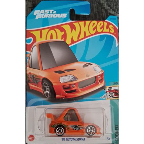 Hot Wheels Toyota Supra Velozes E Furiosos Tooned Shopee Brasil