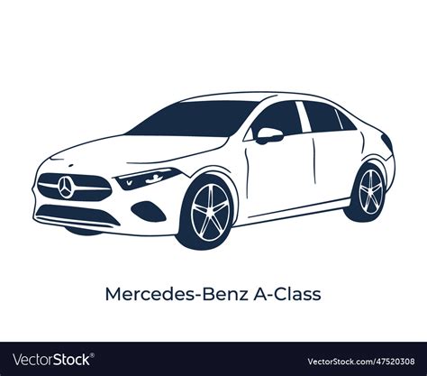 Mercedes Silhouette