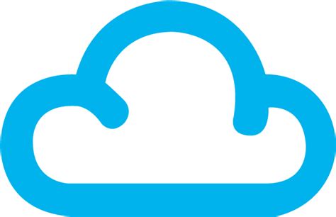 Internet Cloud Icon Transparent Clipart Cloud Transparent Blue Png