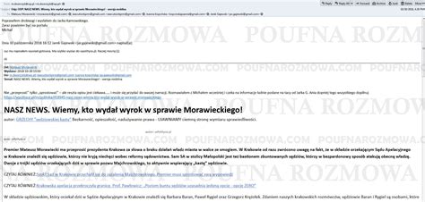 Poprawiłem drobiazgi i wysłałem do Jacka Karnowskiego Zaraz powinien