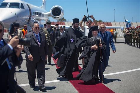 The Arrival Of His All Holiness Ecumenical Patriarch Bartholomew At