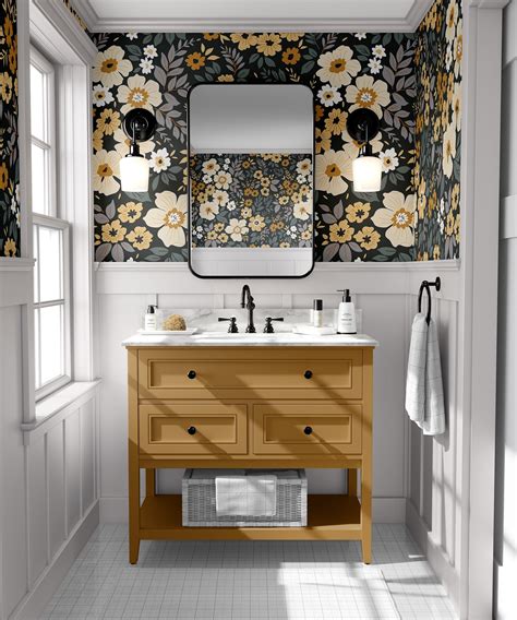 wallpaper for bathroom walls 1
