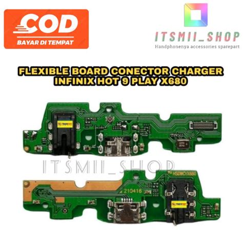 Jual Flexible Board Conector Konektor Charger Papan Cas Infinix Hot 9 Play X680 Shopee Indonesia