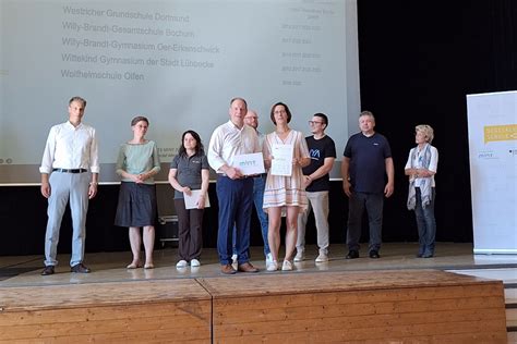 Auszeichnung MINT Freundliche Schule Werner Von Siemens Realschule