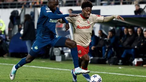 Champions League Lens Draws Against Psv Eindhoven After Wahi Goal