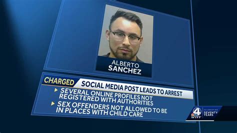 North Carolina Sex Offender S Social Post Leads To Arrest