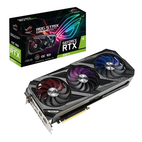 Game One Asus Rog Strix Rtx 3060ti 08g V2 With Lhr Gaming Graphics