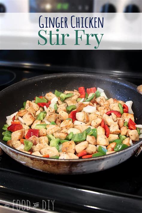 Ginger Chicken Stir Fry An Easy Almost One Dish Dinner