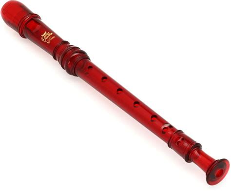 Tudor Td180rd Candy Apple 2 Piece Recorder Red Sweetwater