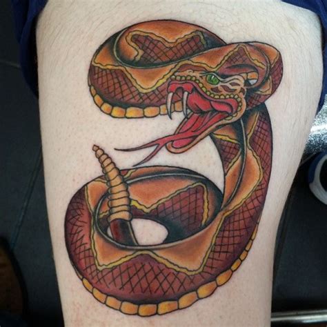 Rattlesnake Tattoos And Their Deep Hidden Meanings Tattooswin