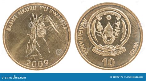 Rwanda Franc Coin Set Stock Image Image Of Franc Sale 88823173