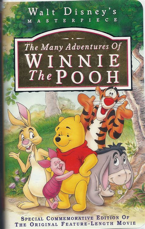 Walt Disneys Masterpiece The Many Adventures Of Winnie The Pooh Vhs