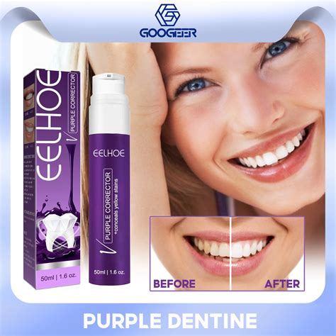 EELHOE Tooth Colour Corrector V34 Whitening Toothpaste Protect Dental