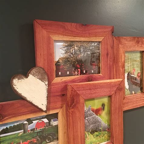 Barnwood Collage Frame Frame Collage Rustic Farmhouse Etsy