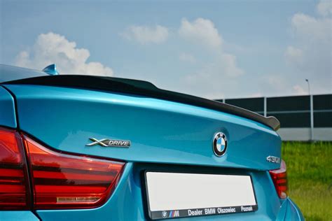 Spoiler Extension Bmw F Gran Coup Gloss Black Our Offer Bmw