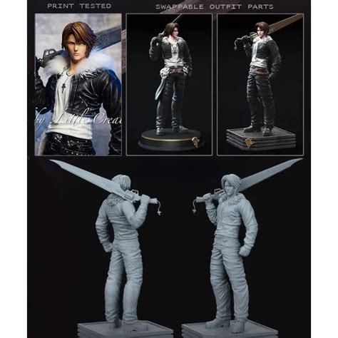 Squall Leonhart Stl 3d Print Files