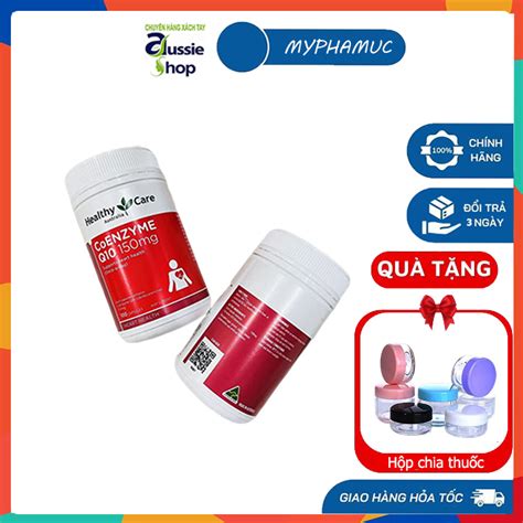 Viên Uống Bổ Tim Healthy Care Coenzyme Q10 150mg 100 Viên Shopee