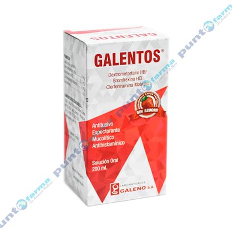 Galentos Dextrometorfano Jarabe De 200 ML Punto Farma