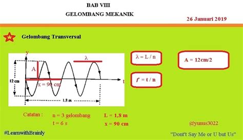 Contoh Soal Gelombang Stasioner Ujung Bebas Dan Pembahasannya Pelajaranku