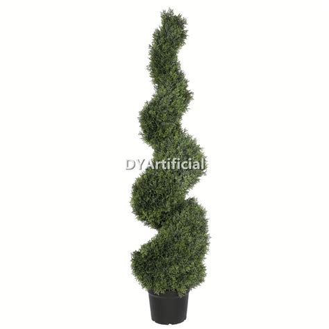 NEW Artificial Cypress Spiral Tree 150CM Outdoor UV DYArtificial