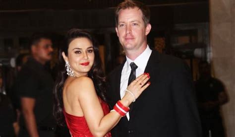 Preity Zinta Dazzles In A Red Gown At Her Wedding Reception